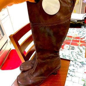 la canadienne knee high waterproof boots 2” heel